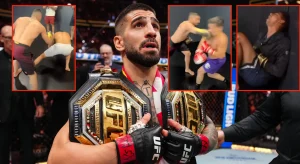 Ilia Topuria UFC Knockout Has Bobby Miller’s Girlfriend Laughing After Crushing NELK Boys in Viral Fight