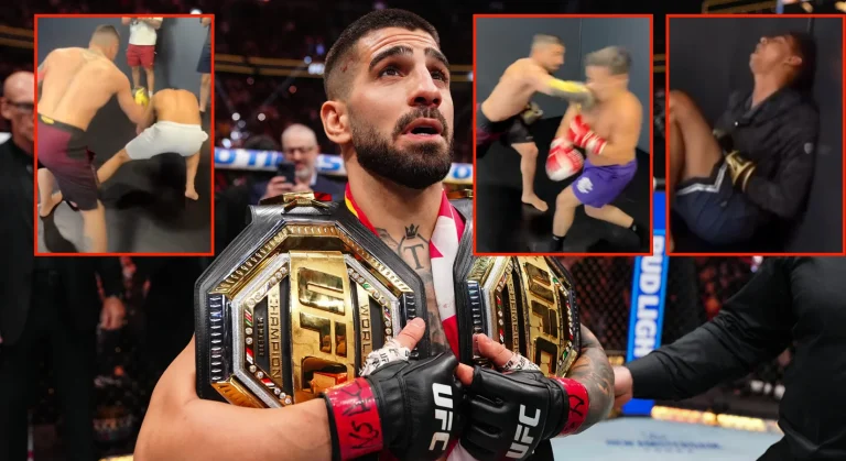 Ilia Topuria UFC knockout