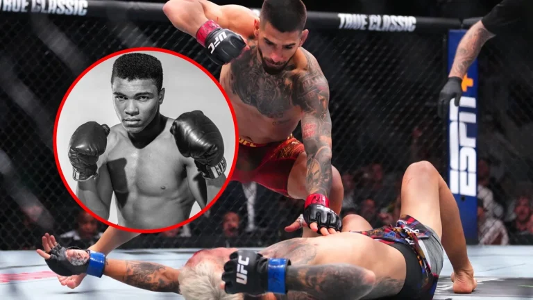 Ilia Topuria’s Knockout Power Draws Legendary Comparisons to Muhammad Ali and Mike Tyson Ilia Topuria’s Knockout Power Draws Legendary Comparisons to Muhammad Ali and Mike Tyson