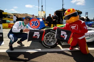 Callum Hedge Clinches First Indy NXT Podium of 2025 at Chaotic Laguna Seca Race Weekend