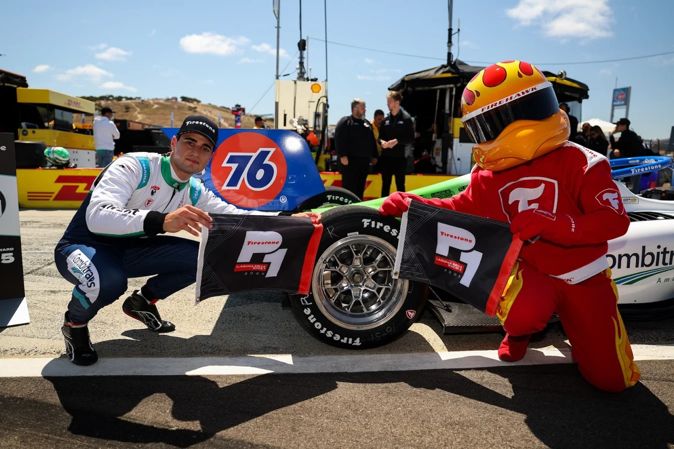 Indy NXT Callum Hedge podium Indy NXT Callum Hedge podium