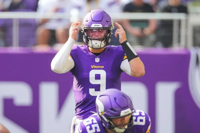 J.J. McCarthy Vikings quarterback potential