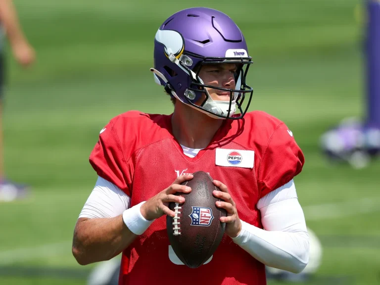 J.J. McCarthy Vikings quarterback progress