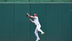 Jacob Young’s sensational MLB rise highlighted by gravity-defying catch that sealed Nationals’ thrilling win