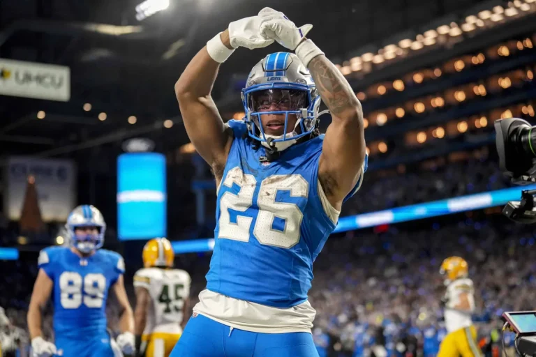 Jahmyr Gibbs Detroit Lions redemption