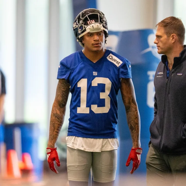 Jalin Hyatt hamstring injury concerns