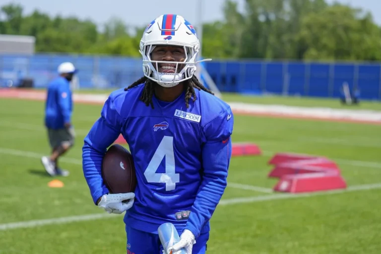 James Cook rushing touchdown improvement