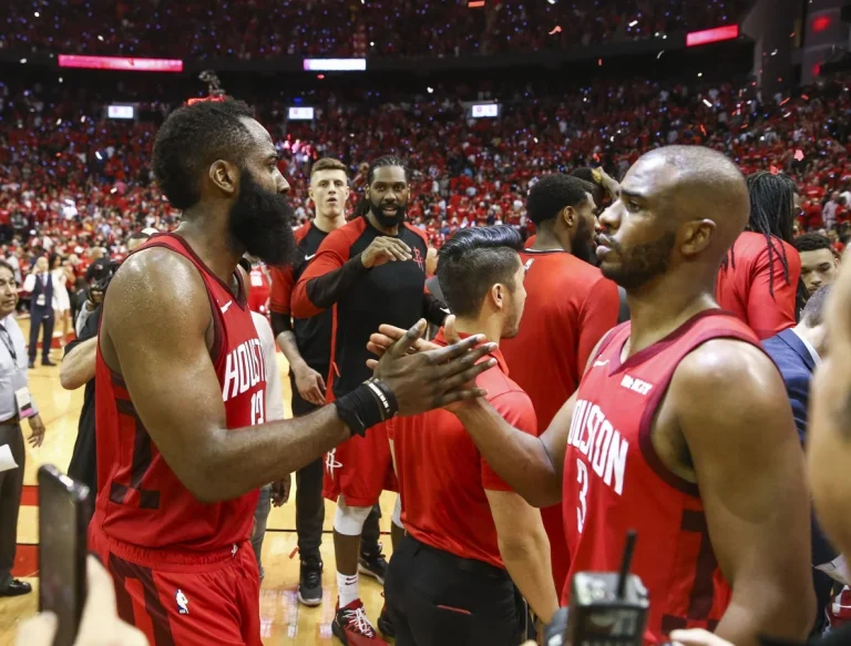 James Harden Chris Paul Reunion