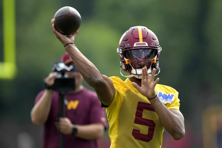 Jayden Daniels Commanders Giants Week1