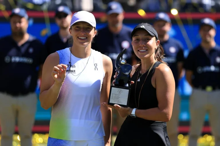 Jessica Pegula Reveals How She Became the Only Player to Defeat Iga Swiatek on Grass This Year Jessica Pegula Reveals How She Became the Only Player to Defeat Iga Swiatek on Grass This Year