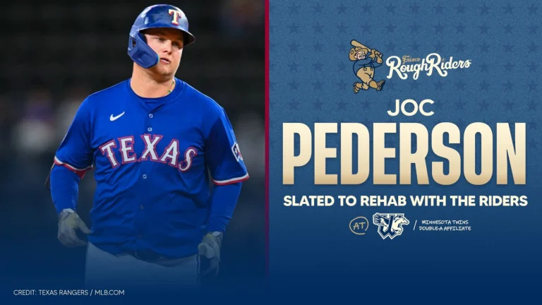 Joc Pederson Texas Rangers Rehab