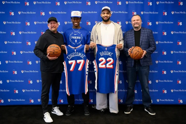 Joel Embiid's teammate VJ Edgecombe