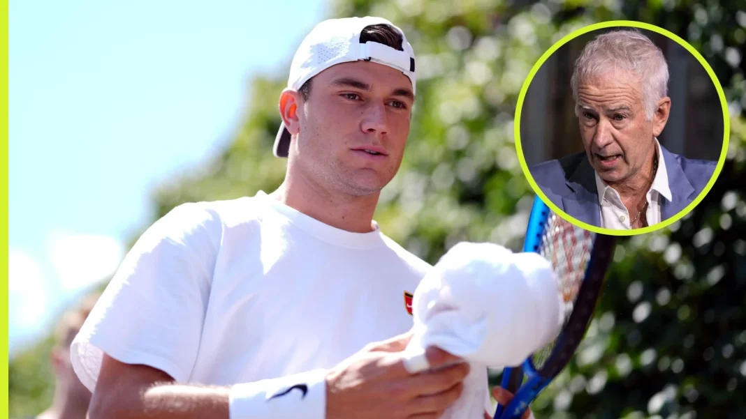 John McEnroe criticises Jack Draper John McEnroe criticises Jack Draper