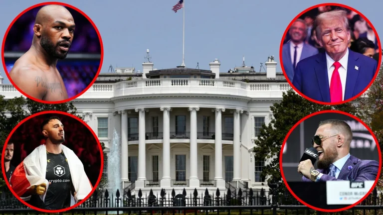 Jon Jones Conor McGregor White House