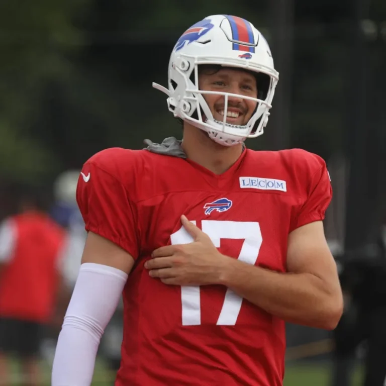 Josh Allen red helmets return