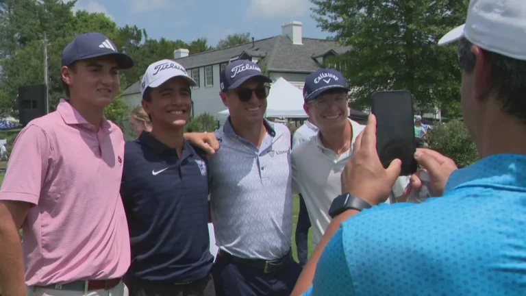 Justin Thomas junior golf reunion