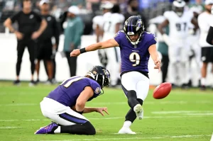 Justin Tucker’s Shocking Exit Sparks Ravens Kicker Battle: Will Rookie Loop or Hoyland Take the Throne?