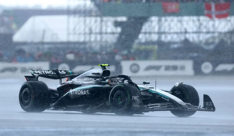 Kimi Antonelli Mercedes crash damage