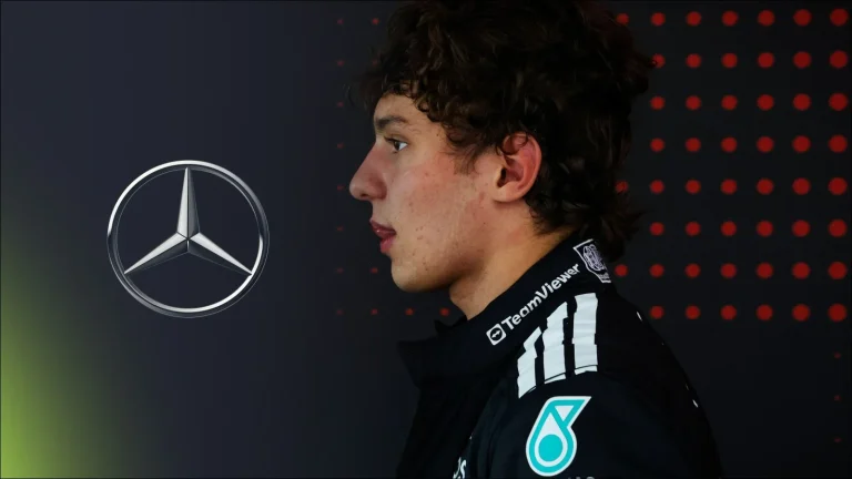 Kimi Antonelli Mercedes struggles