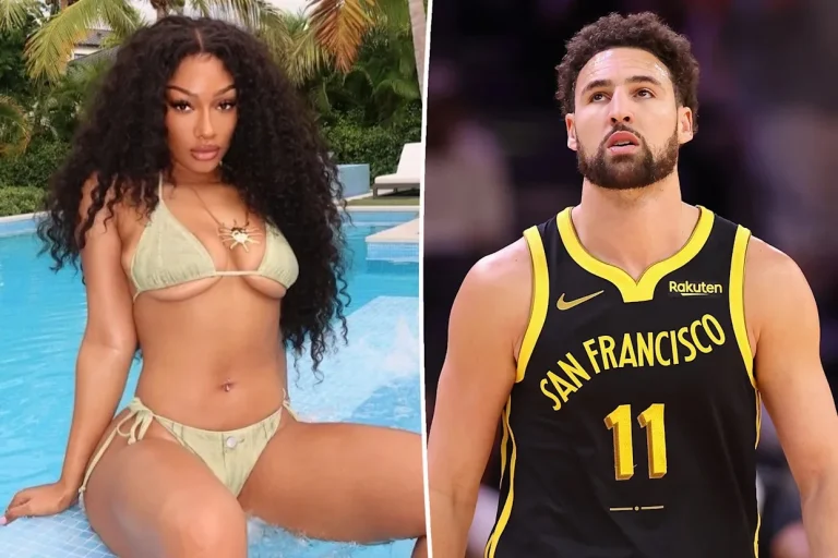 Klay Thompson Megan Thee Stallion