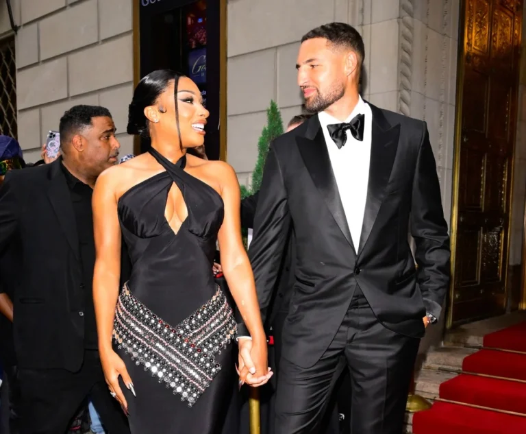 Klay Thompson Megan Thee Stallion golf