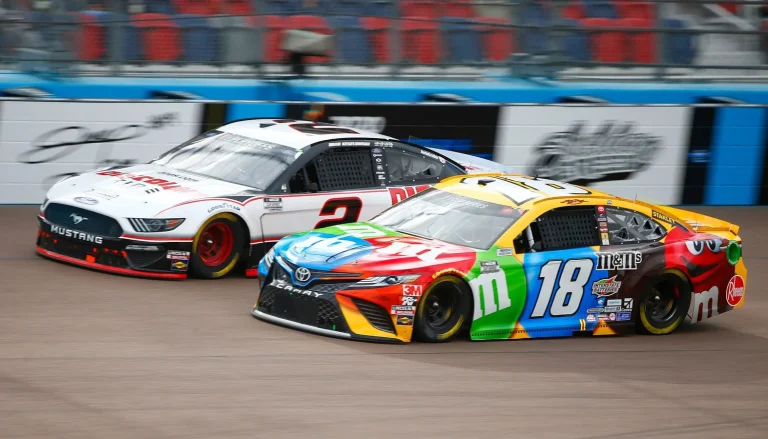 Kyle Busch Keselowski NASCAR rivalry
