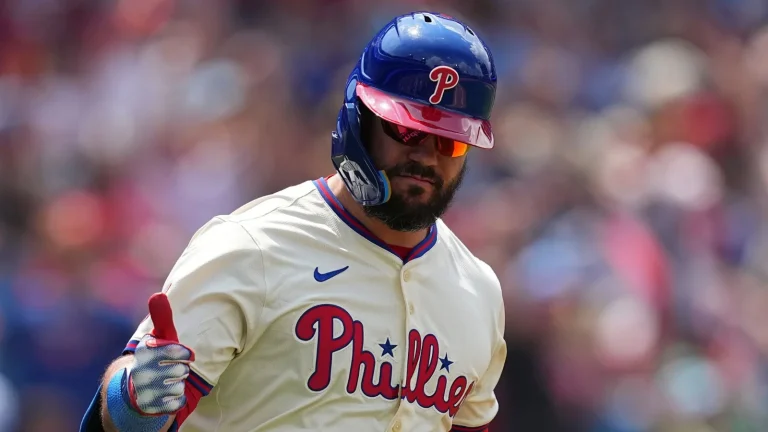 Kyle Schwarber Hints at Staying with Phillies Amid Final Contract Year Before All-Star Game Kyle Schwarber Hints at Staying with Phillies Amid Final Contract Year Before All-Star Game