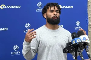Kyren Williams Energized at Rams Camp Amid Contract Talks, Stafford Returns, Adams and Nacua Ready to Dominate