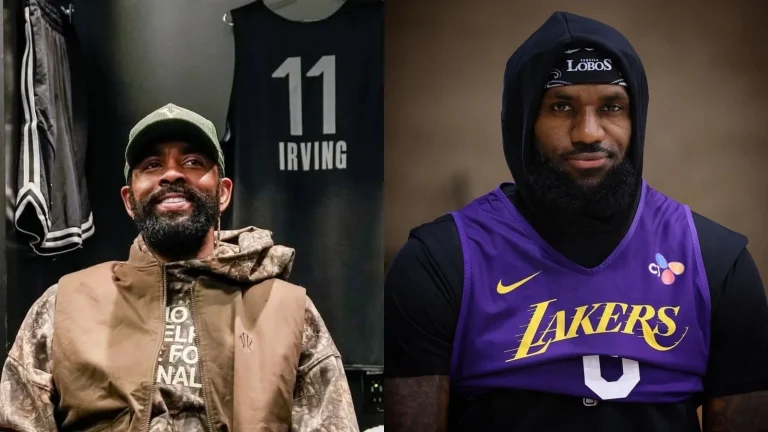 Kyrie Irving denies LeBron father figure