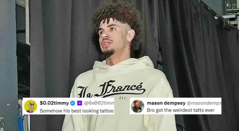 LaMelo Ball Hot Chee Toes tattoo