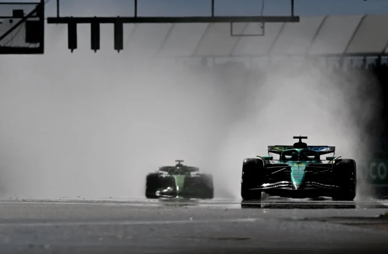 Lance Stroll Aston Martin frustration