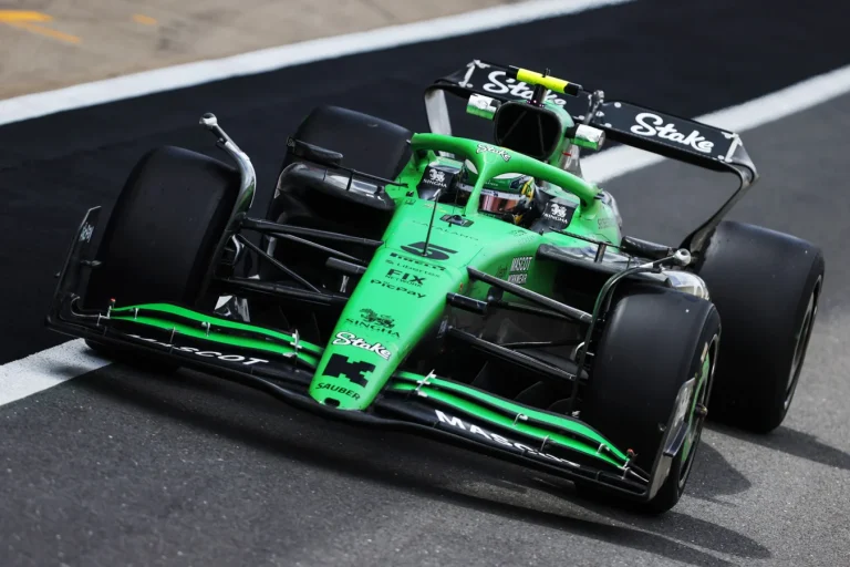 Lance Stroll Silverstone Pirelli Test