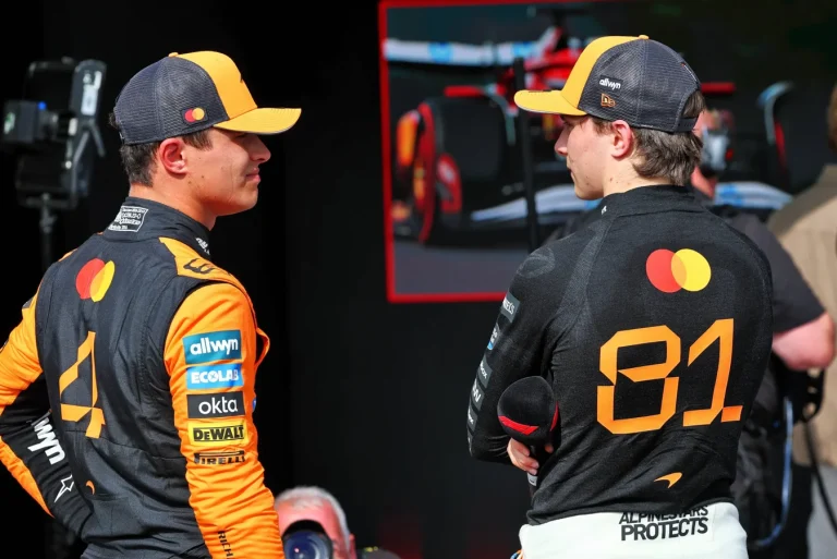 Lando Norris Belgian GP Battle