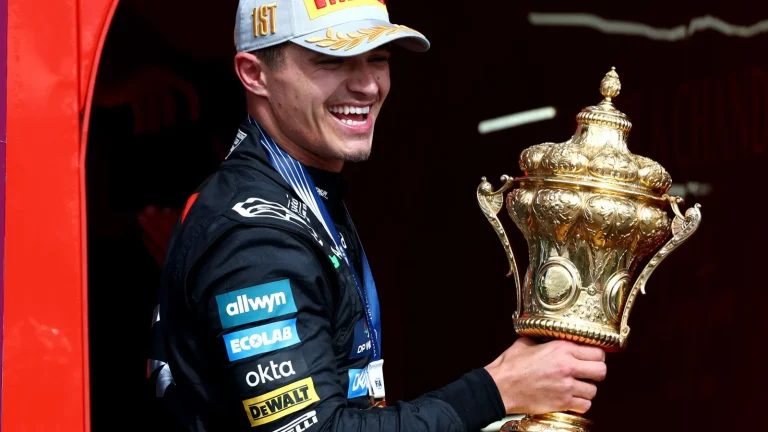 Lando Norris British GP victory