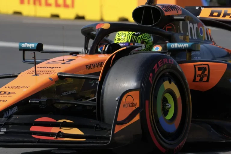Lando Norris F1 racing victory