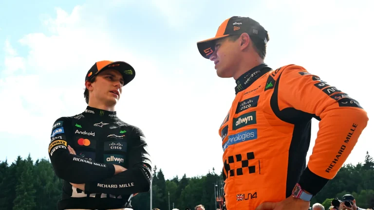 Lando Norris outfoxed by Piastri