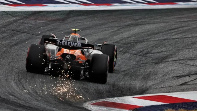 Lando Norris replacement disqualified Austrian