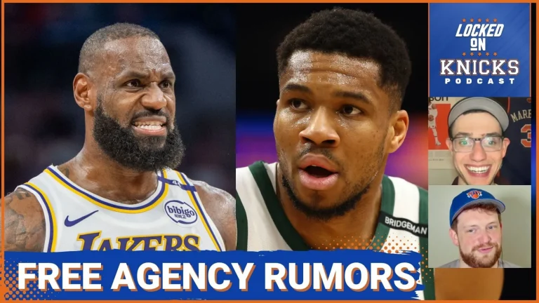LeBron James Knicks trade rumors