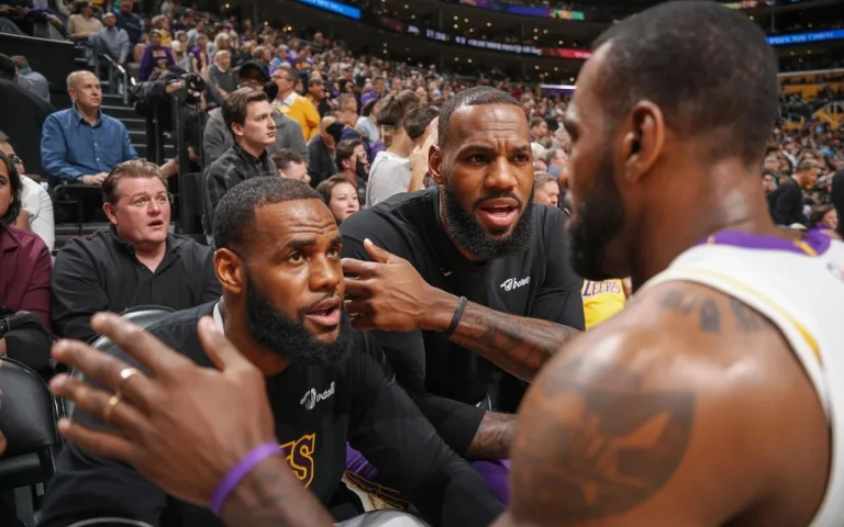LeBron James Lakers tension