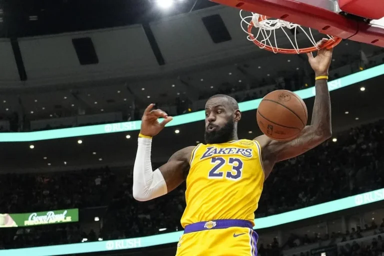 LeBron James NBA Dunk Contest