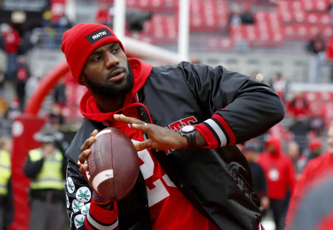 LeBron James NFL career what if LeBron James NFL career what if