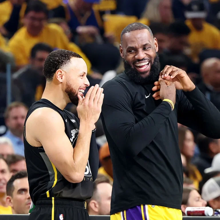 LeBron James Steph Curry alliance
