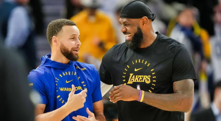 LeBron James Stephen Curry Team-Up