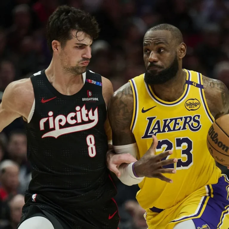 LeBron James and Deni Avdija rivalry