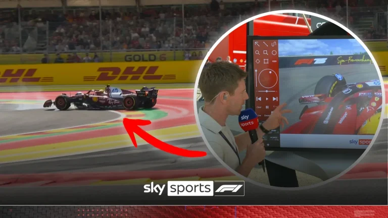 Lewis Hamilton Belgian Grand Prix spin