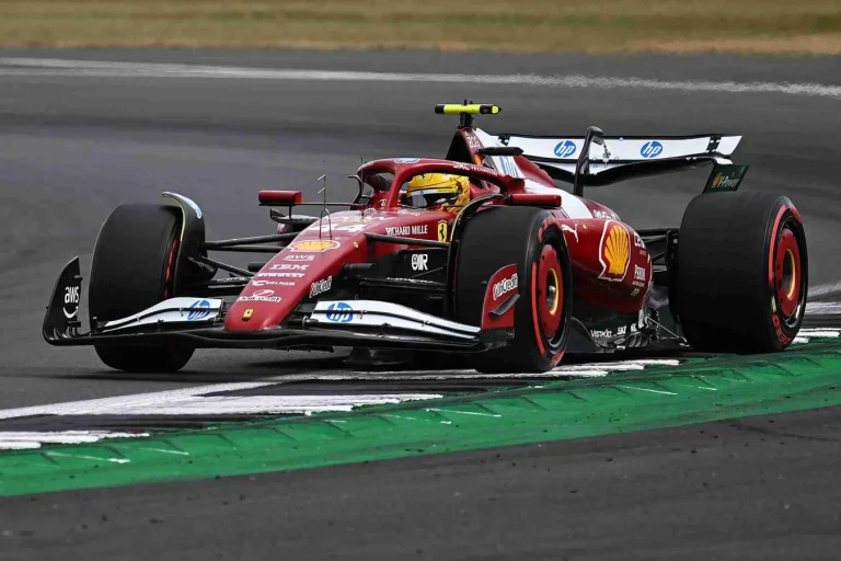 Lewis Hamilton Ferrari British Grand Prix