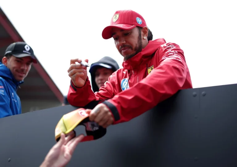 Lewis Hamilton Ferrari Hungarian GP