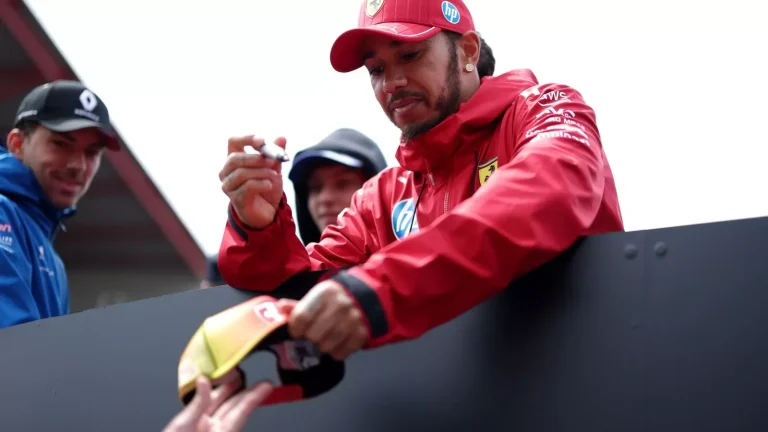 Lewis Hamilton tricked before Hungarian GP