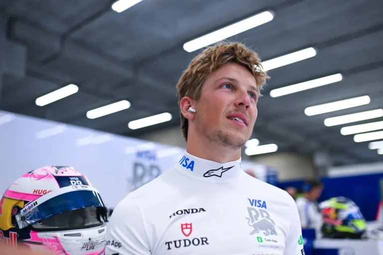 Liam Lawson Belgian GP qualifying