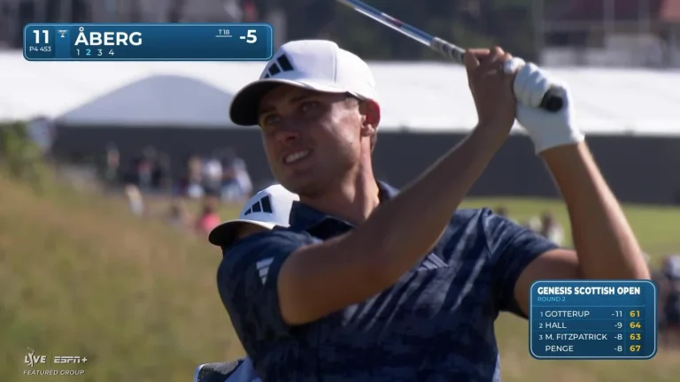 Ludvig Åberg Genesis Scottish Open